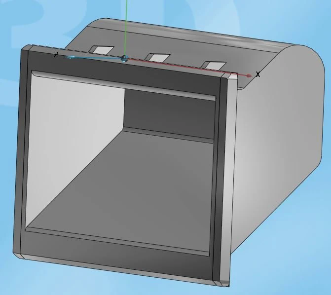 narrow slot handle 3D Model .c4d .max .obj .3ds .fbx .stl .blend 