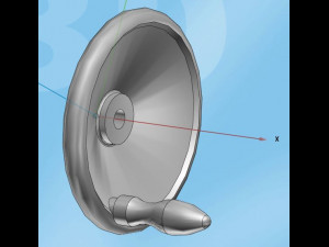 shaft hand wheel 3D Model