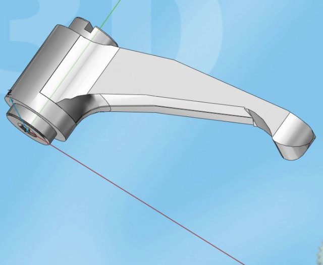 nut handle Model 3D .c4d .max .obj .3ds .fbx .stl .blend 