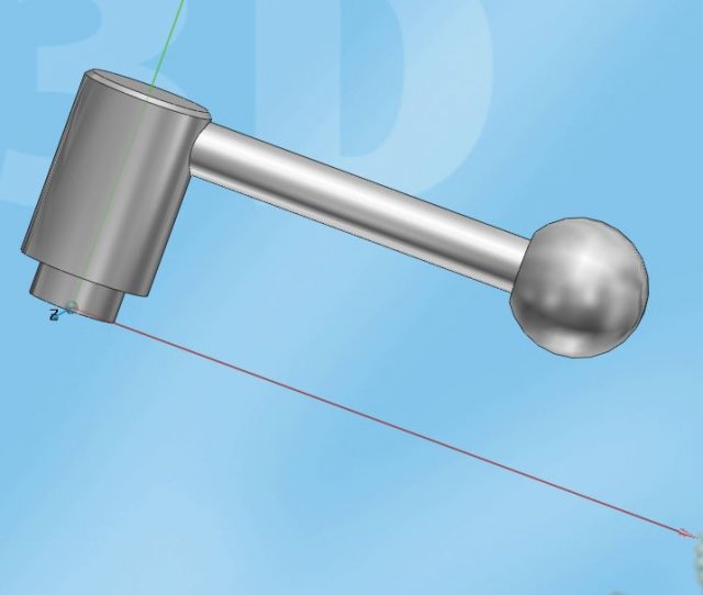 machine handle 3D Model .c4d .max .obj .3ds .fbx .stl .blend 