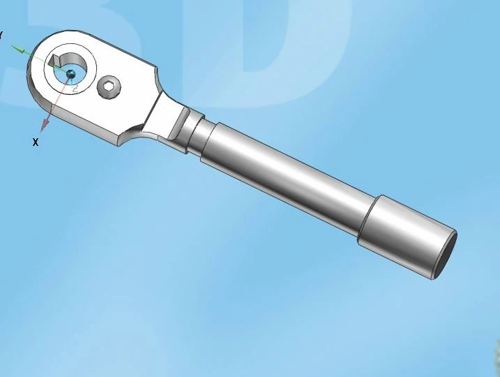 key handle 3D Model .c4d .max .obj .3ds .fbx .stl .blend 