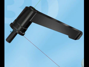 dişli kapı kolu 3D Model