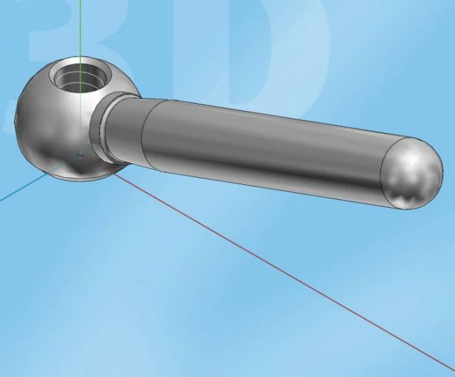 manopola della moda Modello 3D .c4d .max .obj .3ds .fbx .stl .blend 