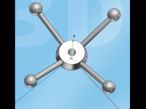 multi handle 3D Model