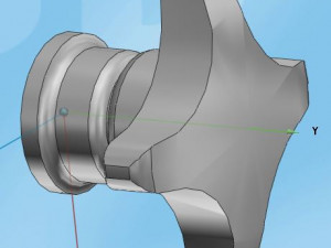 quadruple knob 3D Модель