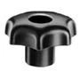 hexagonal shaft knob 3D Model .c4d .max .obj .3ds .fbx .stl .blend 