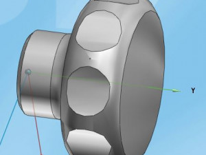disc knob 3D Model