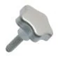 star threaded needle knob 3D Model .c4d .max .obj .3ds .fbx .stl .blend 