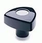 triangular shaft knob 3D Model .c4d .max .obj .3ds .fbx .stl .blend 