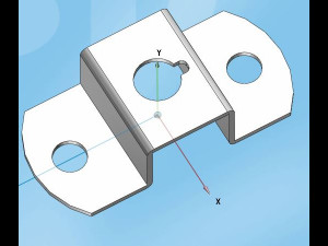 screw foot 3D 模型