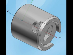 special nut 3D-Modell