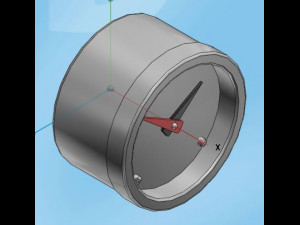 pressure gauge 3D 模型