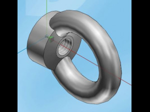 nut anchor Modello 3D