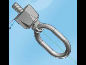 ancrage de panneau Modèle 3D