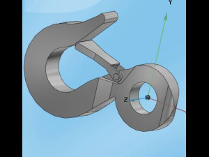 rope hook 3D 모델