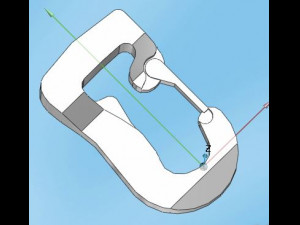 j hook Modello 3D
