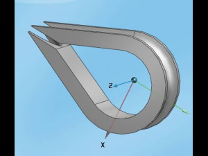 rope end ring Model 3D