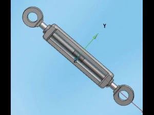rope tighten device 3D Model