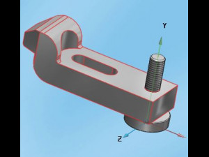 profile fastener 3D Модель