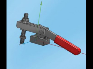 clamping handle 3D 모델