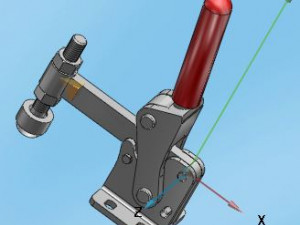 clamping handle 3 3D Модель