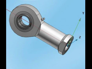front nut eye 3D Model