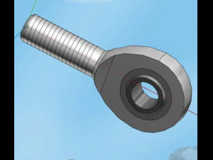front screw eye 3D Model