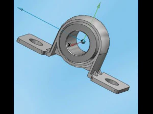 shaft radial bearing 3D Model