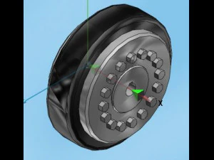 accouplement p&eacute;riflexe Modèle 3D