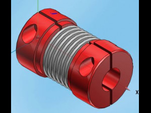 coupling 3D Model