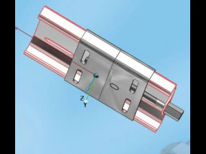 unit&eacute; lin&eacute;aire l&eacute;g&egrave;re Modèle 3D