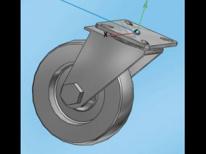 industrial wheel 3D Model