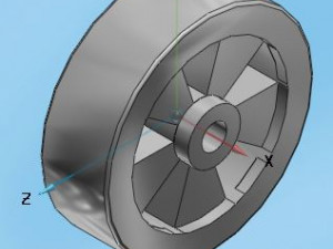 simple wheel 3D Model