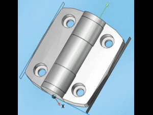 charni&egrave;re 4 Modèle 3D