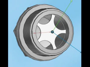 fen&ecirc;tre de niveau 1 Modèle 3D