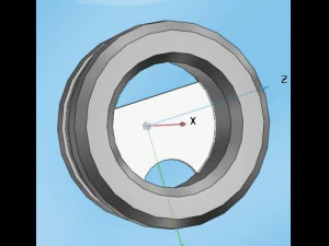 fen&ecirc;tre de niveau 4 Modèle 3D