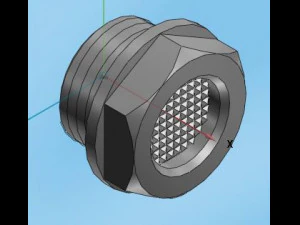 fen&ecirc;tre de niveau 5 Modèle 3D