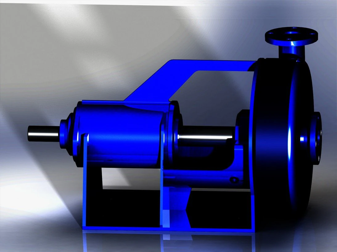 centrifugal pump 3D Print Model .c4d .max .obj .3ds .fbx .stl .blend 