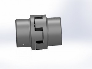 coupling 3D Print Model