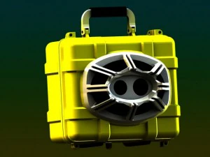 caja del dispositivo Modelo 3D