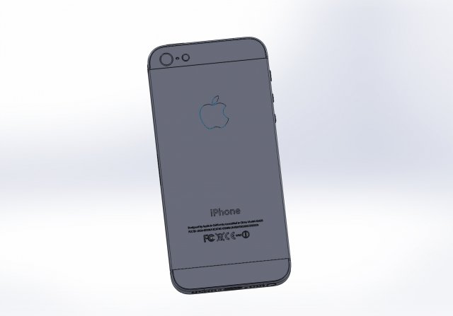 iphone 3D 模型 .c4d .max .obj .3ds .fbx .stl .blend 