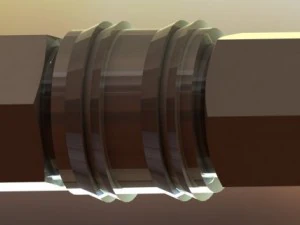 acoplamento r&aacute;pido Modelo de Impressão 3D