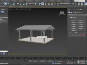carport 3Dモデル