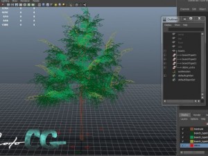 tree  summer and autumn 3D Model