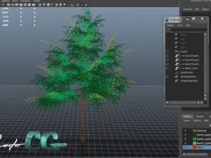 tree  summer and autumn 3D Model
