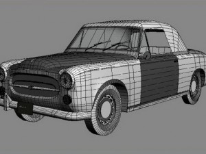 peugeot 403 lt columbo Model 3D