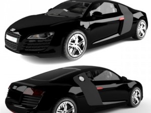 audi r8 3D-Modell