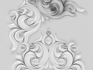 setralniy dekor 3D-Modell