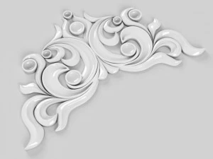 setralniy dekor 3D Model