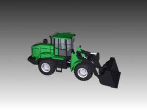 john deere 624 loader 3D Модель